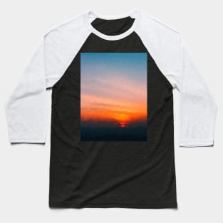 Colorful sunset oil painting - Beautiful Baseball T-Shirt